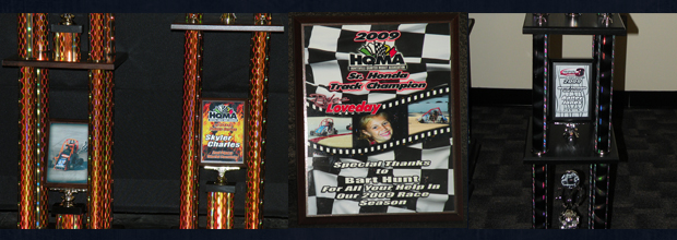 Awards stand out with full color.